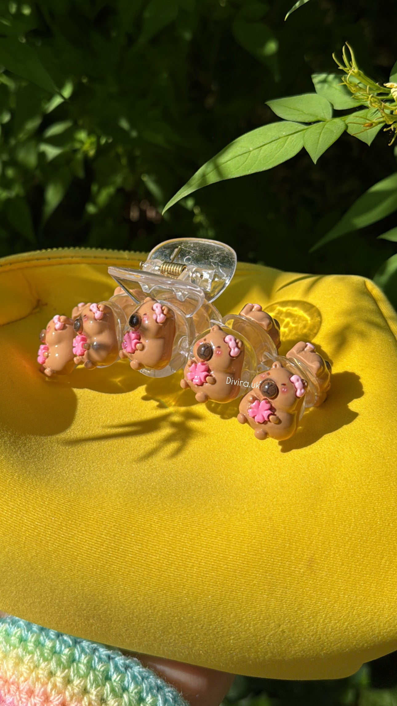 Cute Bear Claw Clip