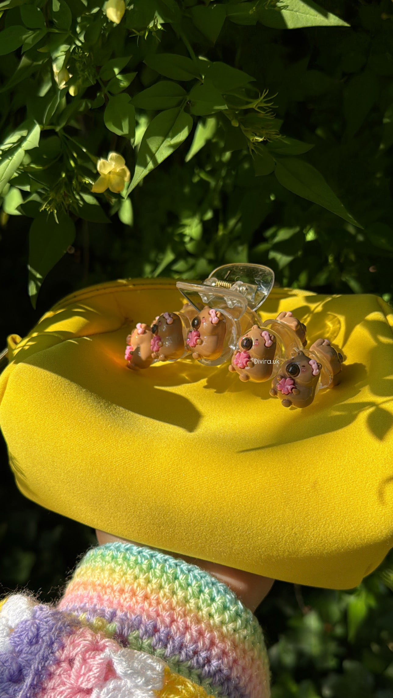 Cute Bear Claw Clip