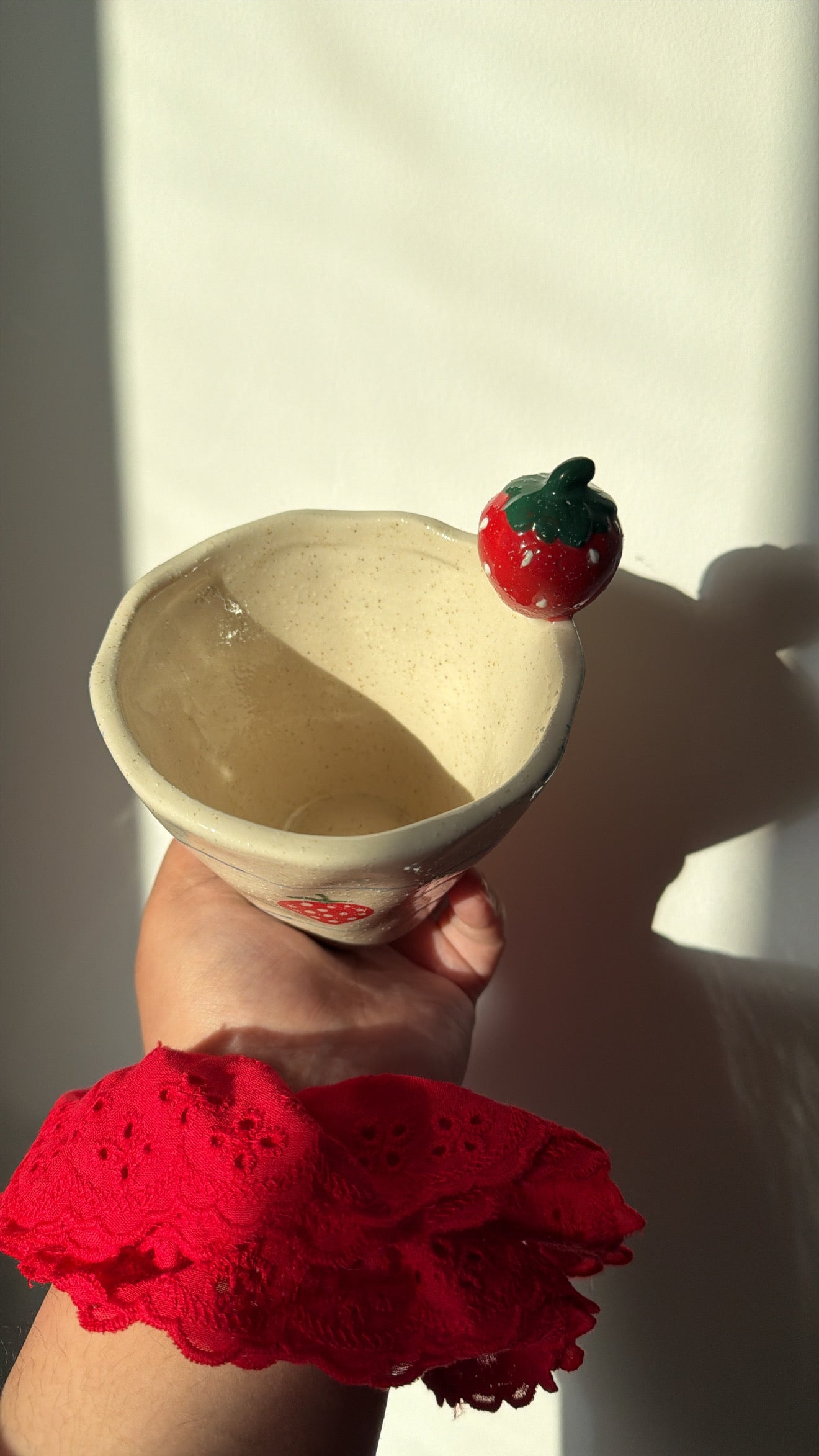 Strawberry Ceramic Cup🍓