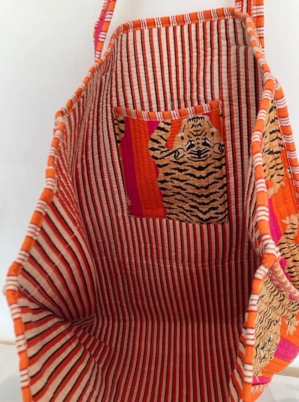 Large Tiger Tote Bag