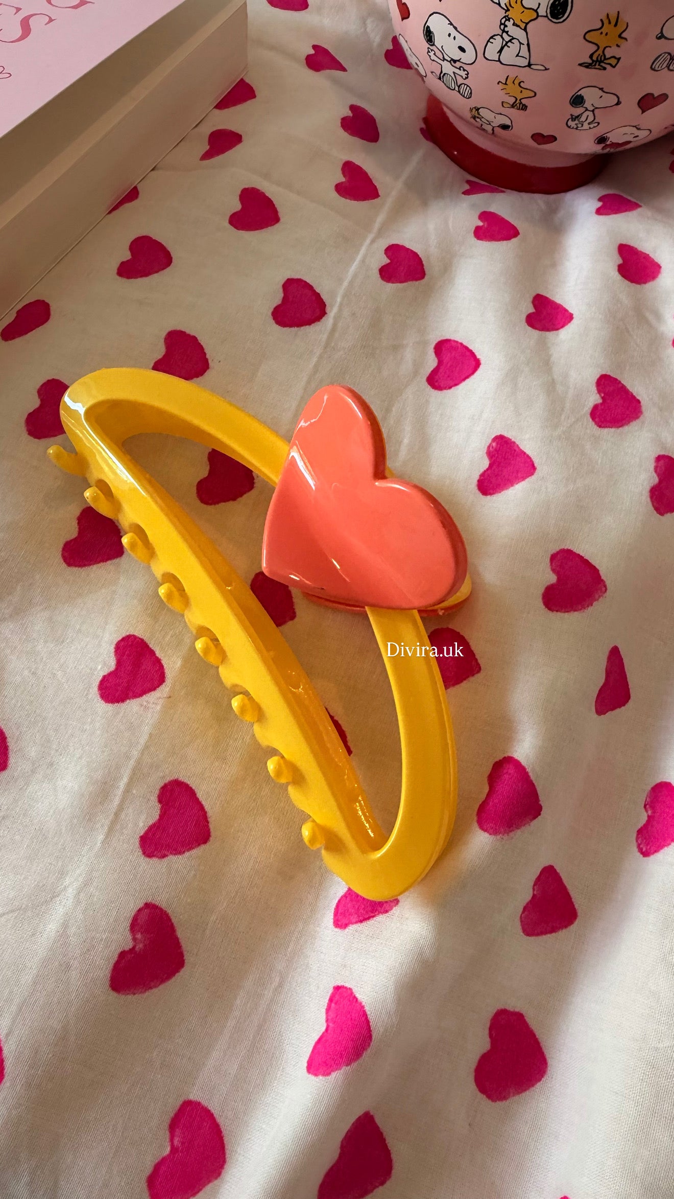 Heart Claw Clip
