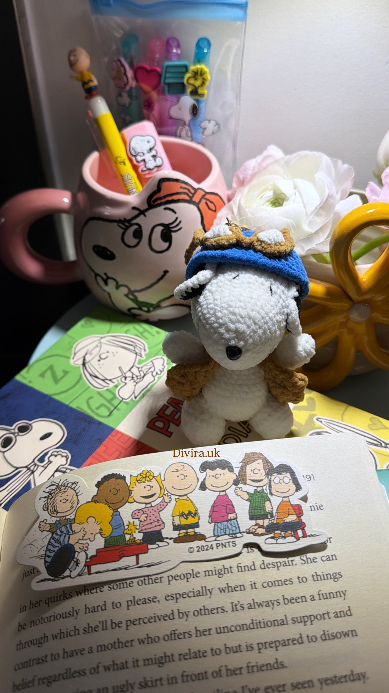 Snoopy Bookmark Design 6