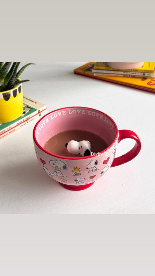 3D Ceramic Snoopy Cup🌸