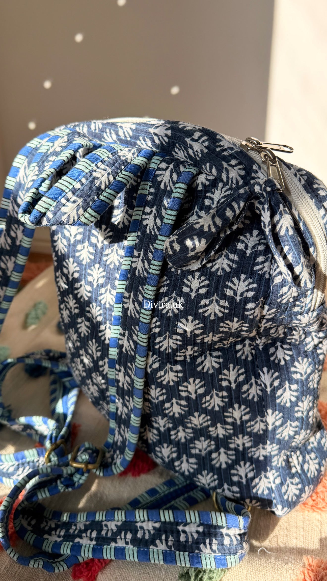 Quilted Backpack