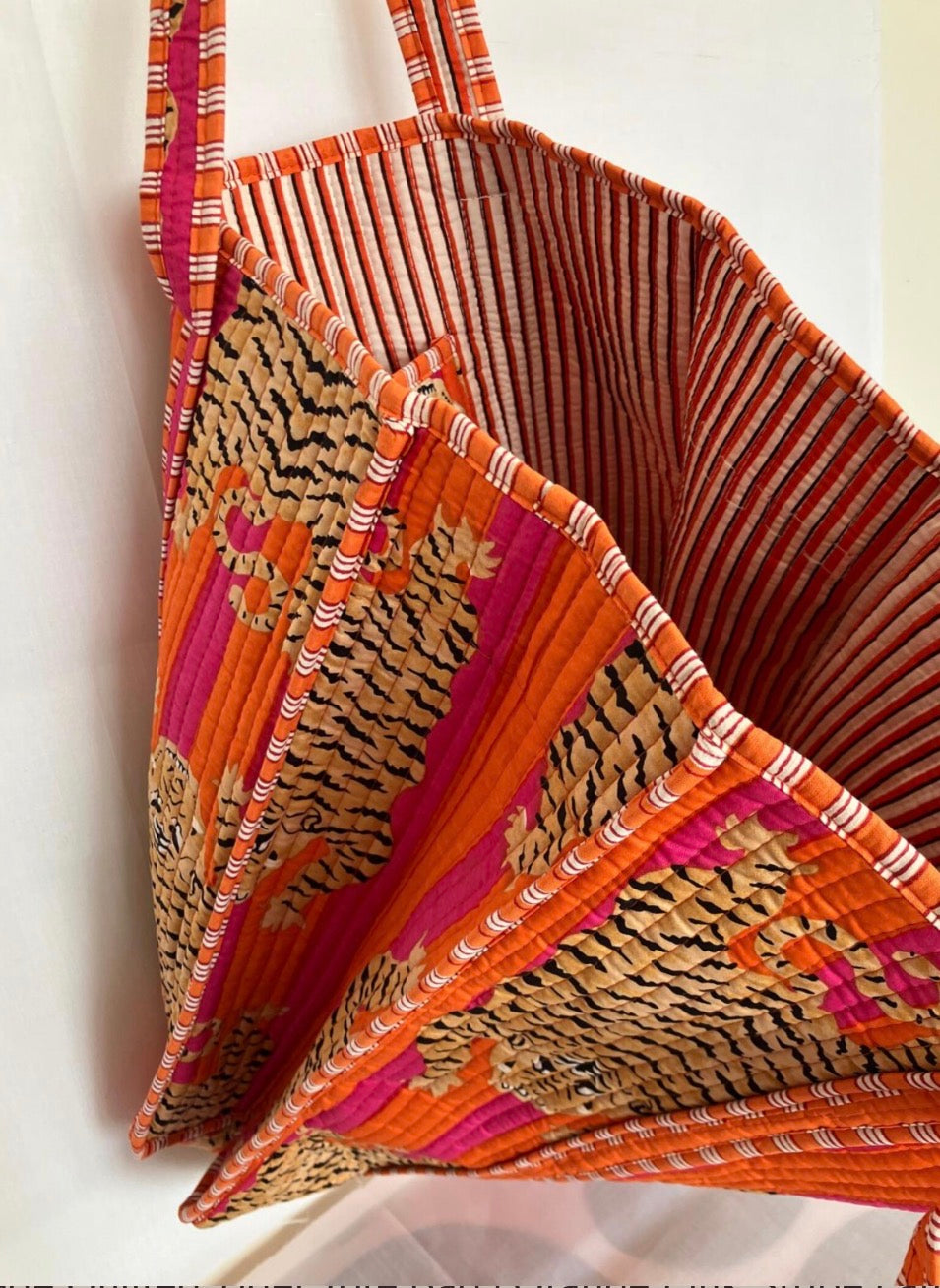 Large Tiger Tote Bag