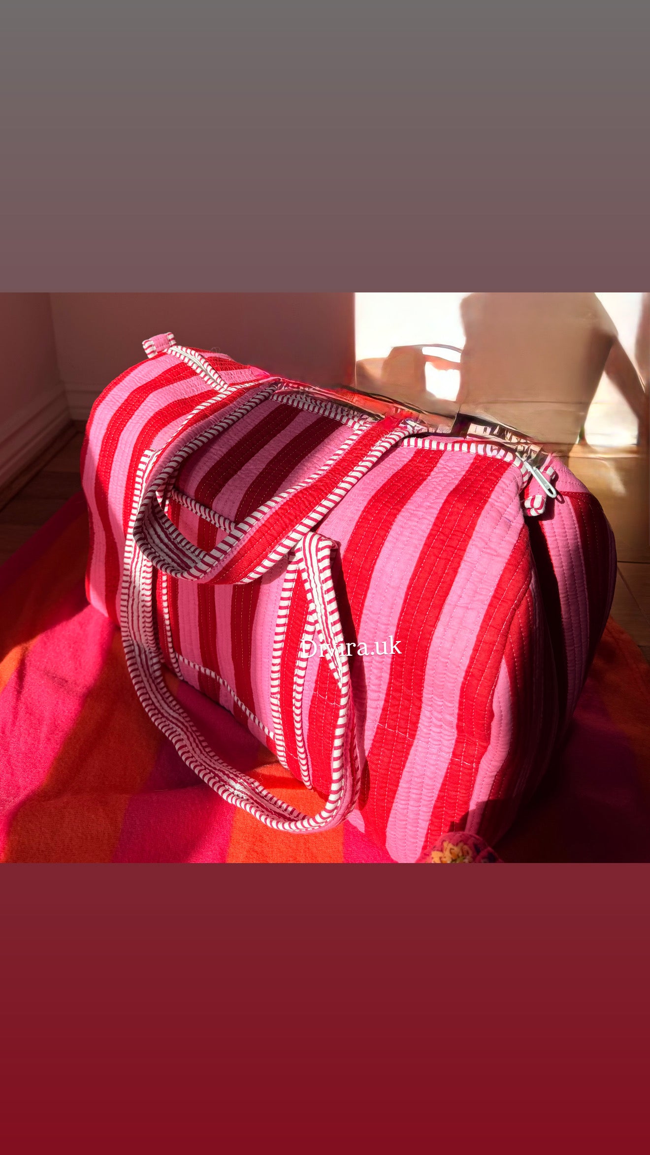 Stripes Weekend Bag