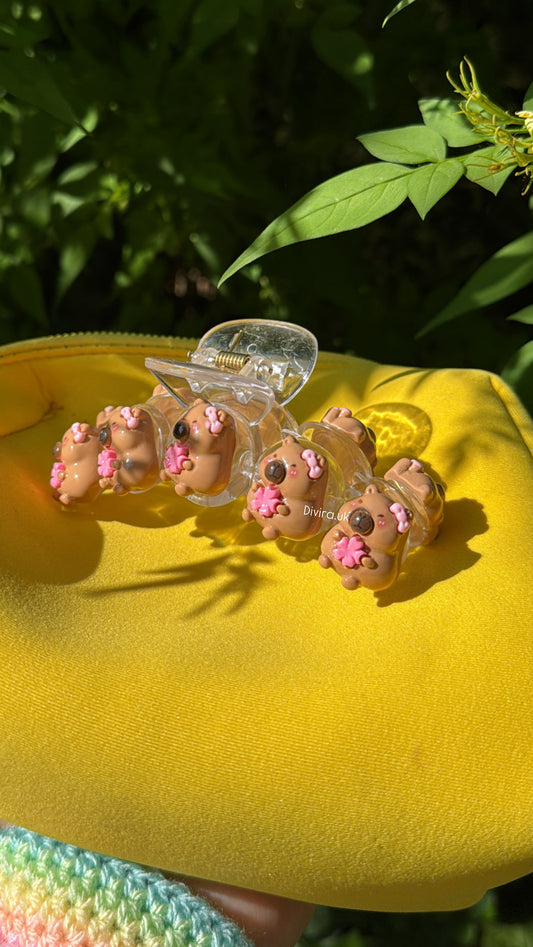 Cute Bear Claw Clip
