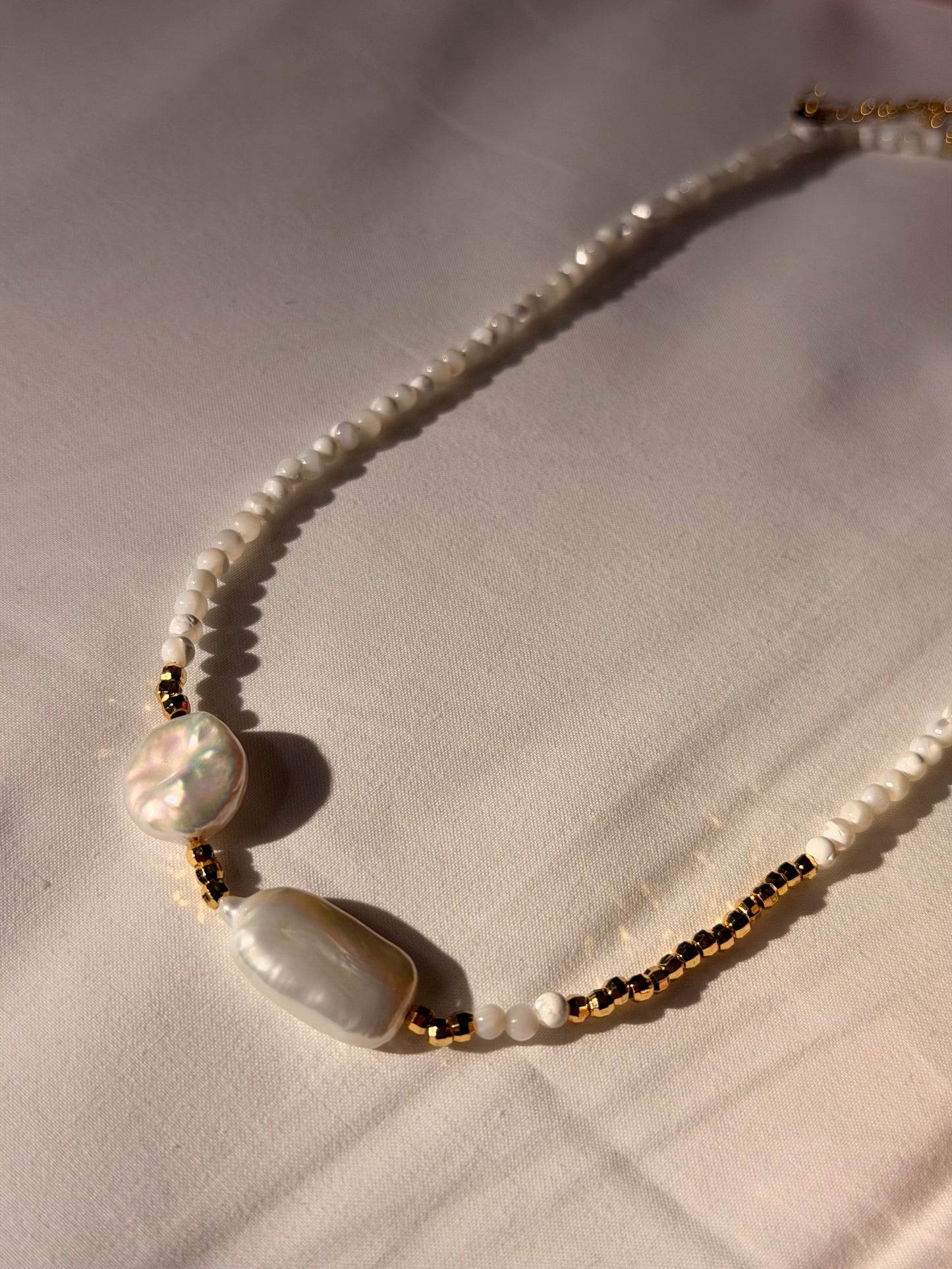 White Pearl Necklace