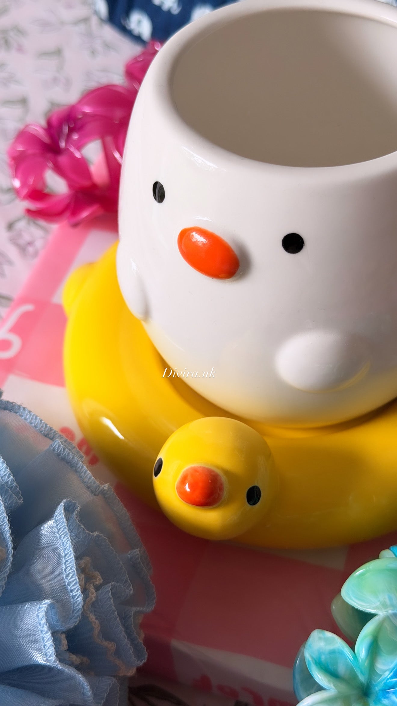 Ceramic Duck Cup & Saucer💛🐥