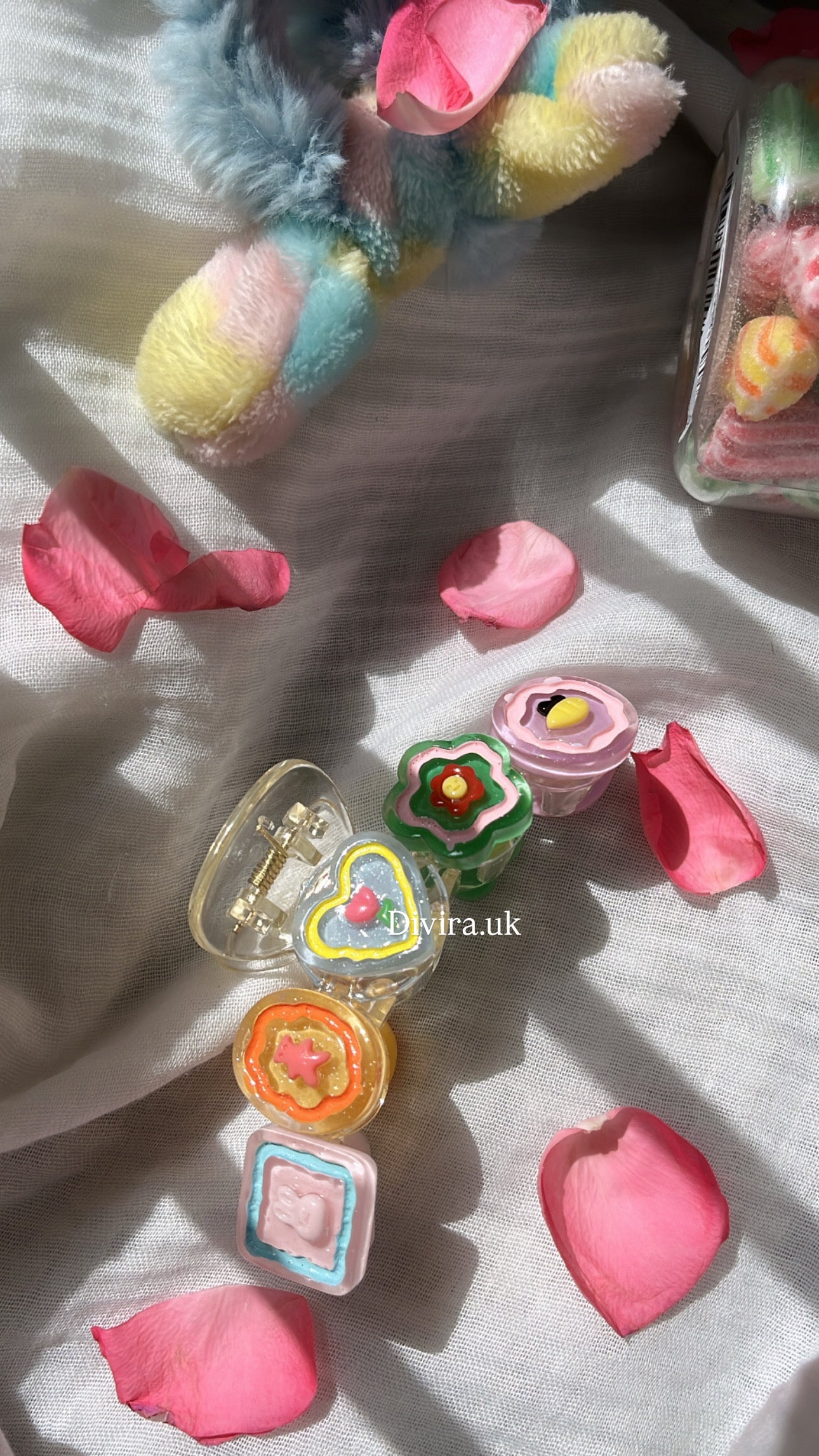 Candy Floss Claw Clip