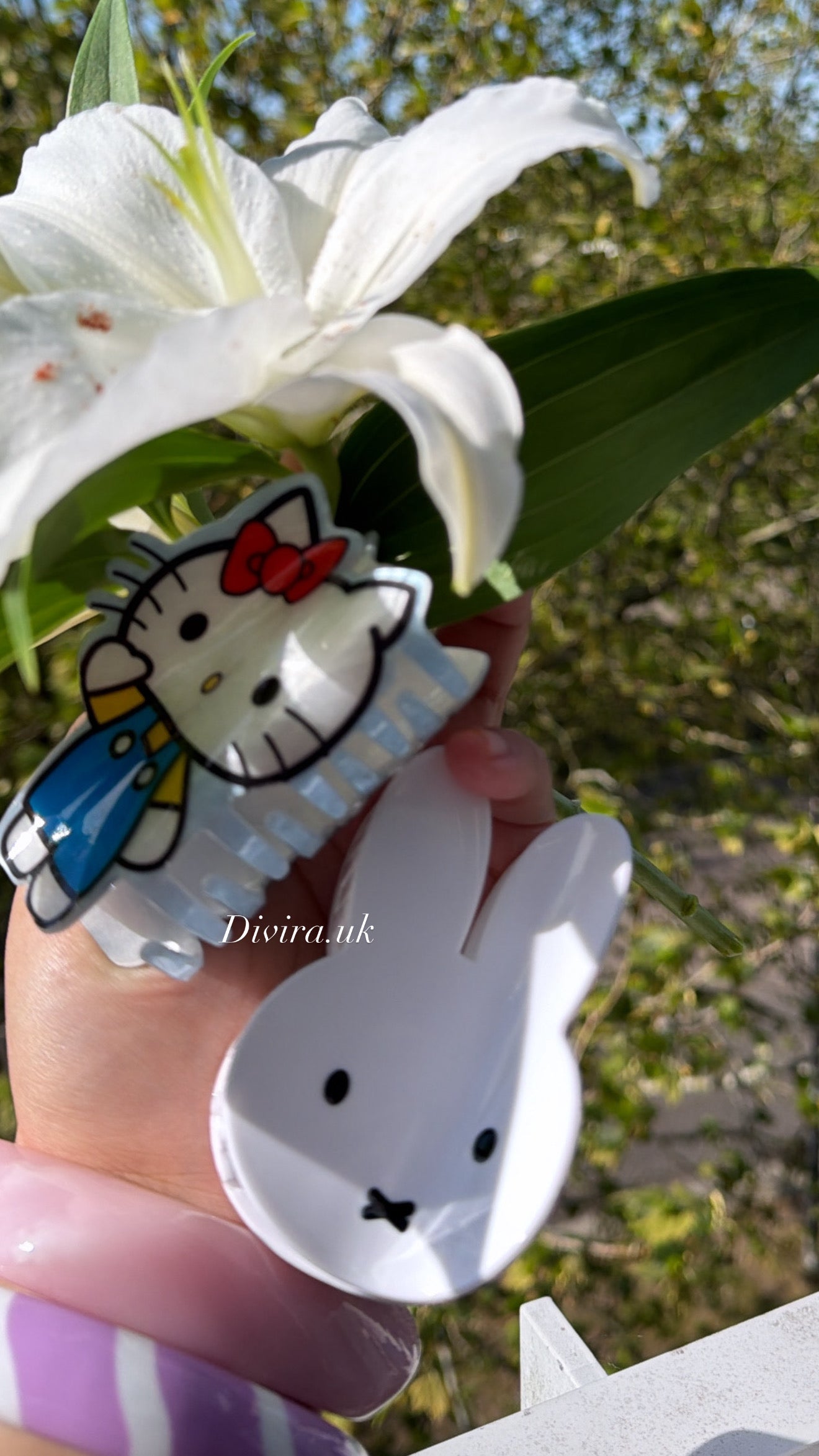Miffy & Hello Kitty Claw Clip🎀