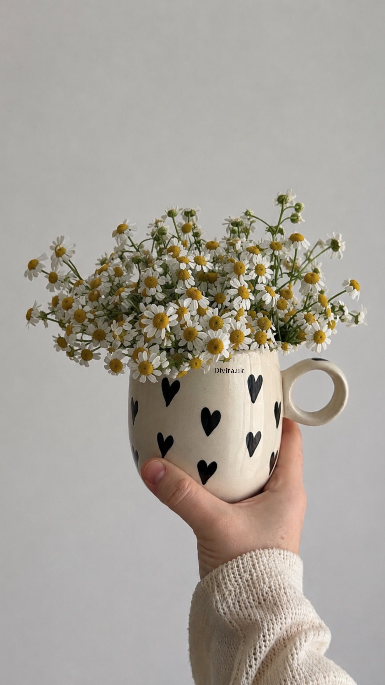 Black Heart Mug⭐️