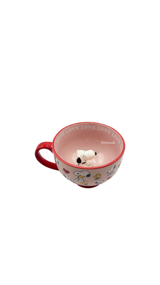 3D Ceramic Snoopy Cup🌸