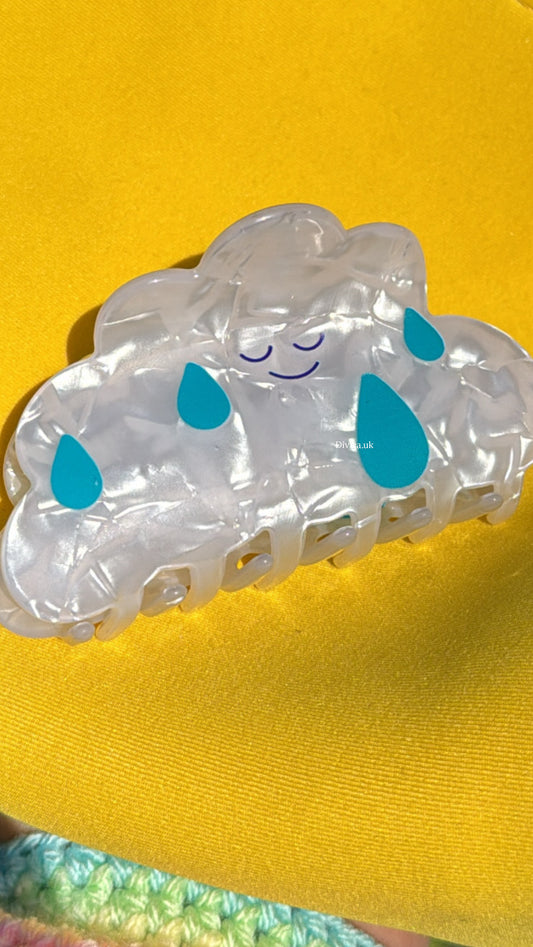 Raindrop claw clip