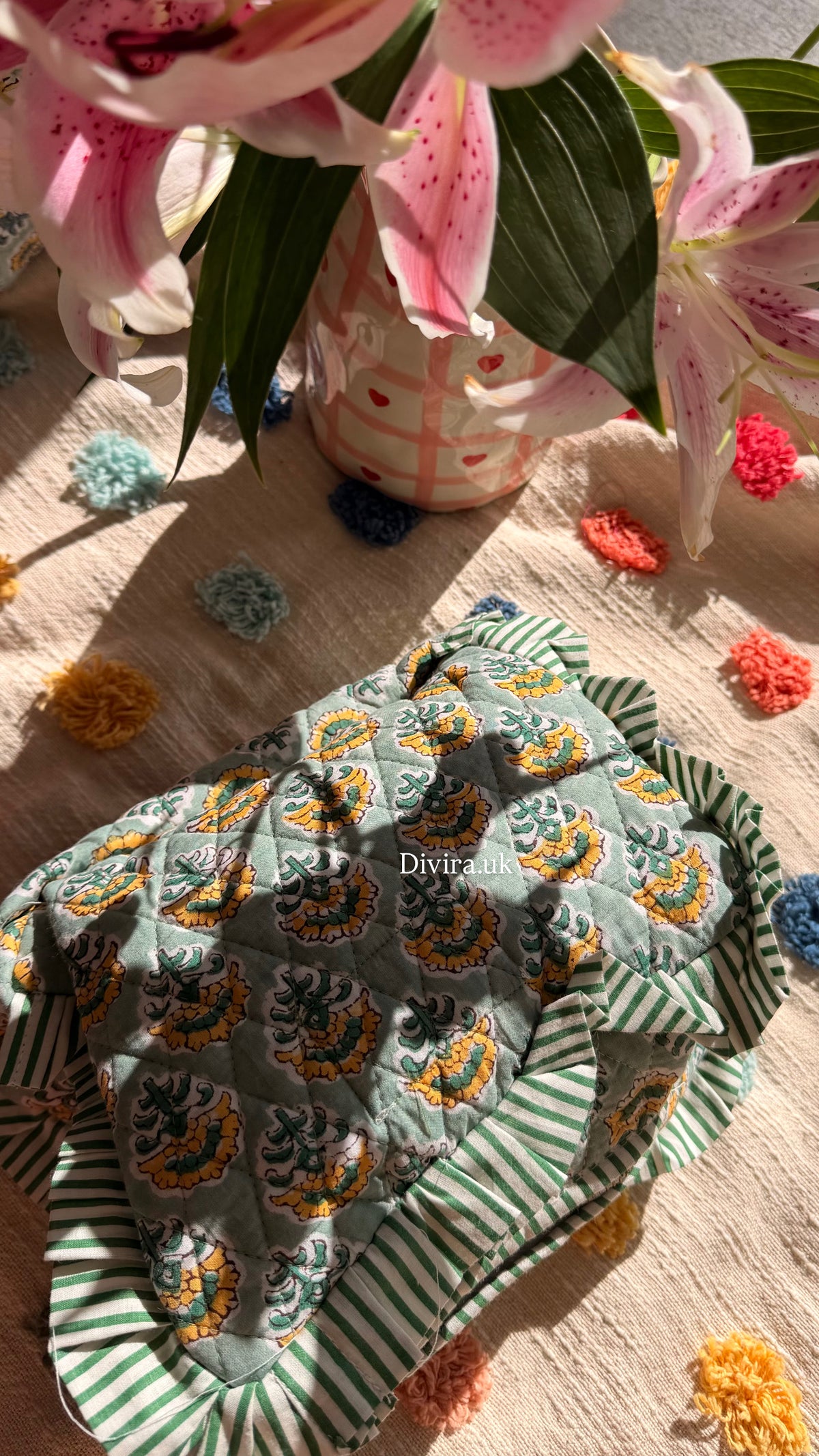 Ruffle Pouch