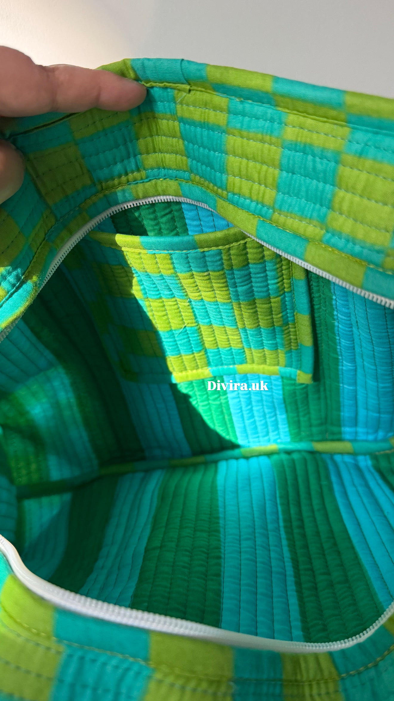 Green & Blue Tote