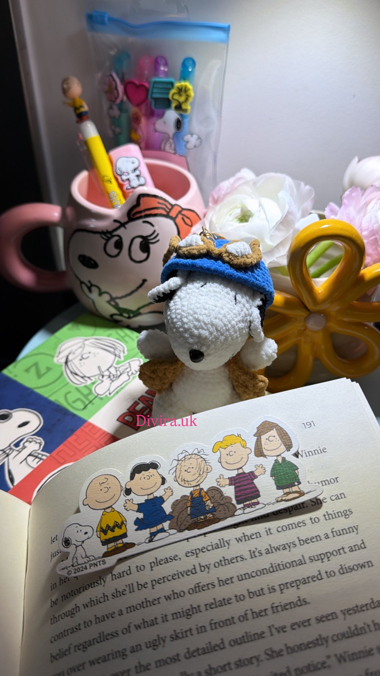 Snoopy Bookmark Design 2