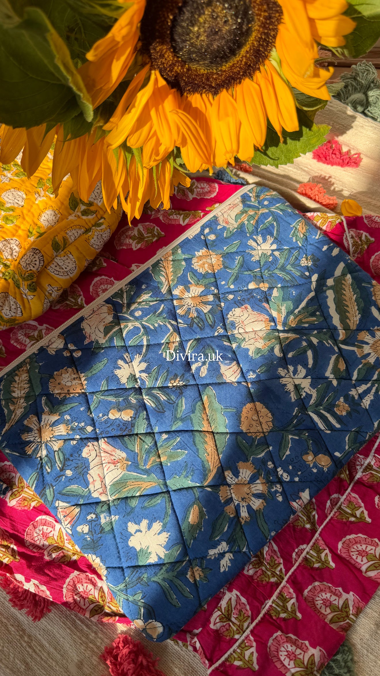 Blue Laptop Sleeve
