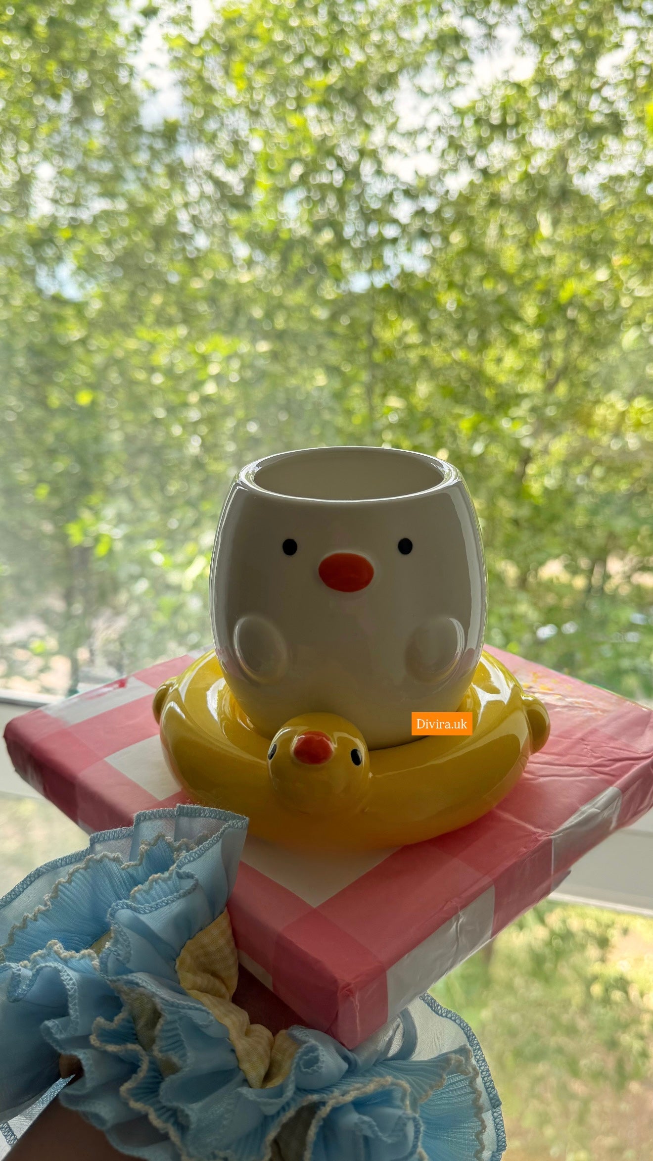 Ceramic Duck Cup & Saucer💛🐥