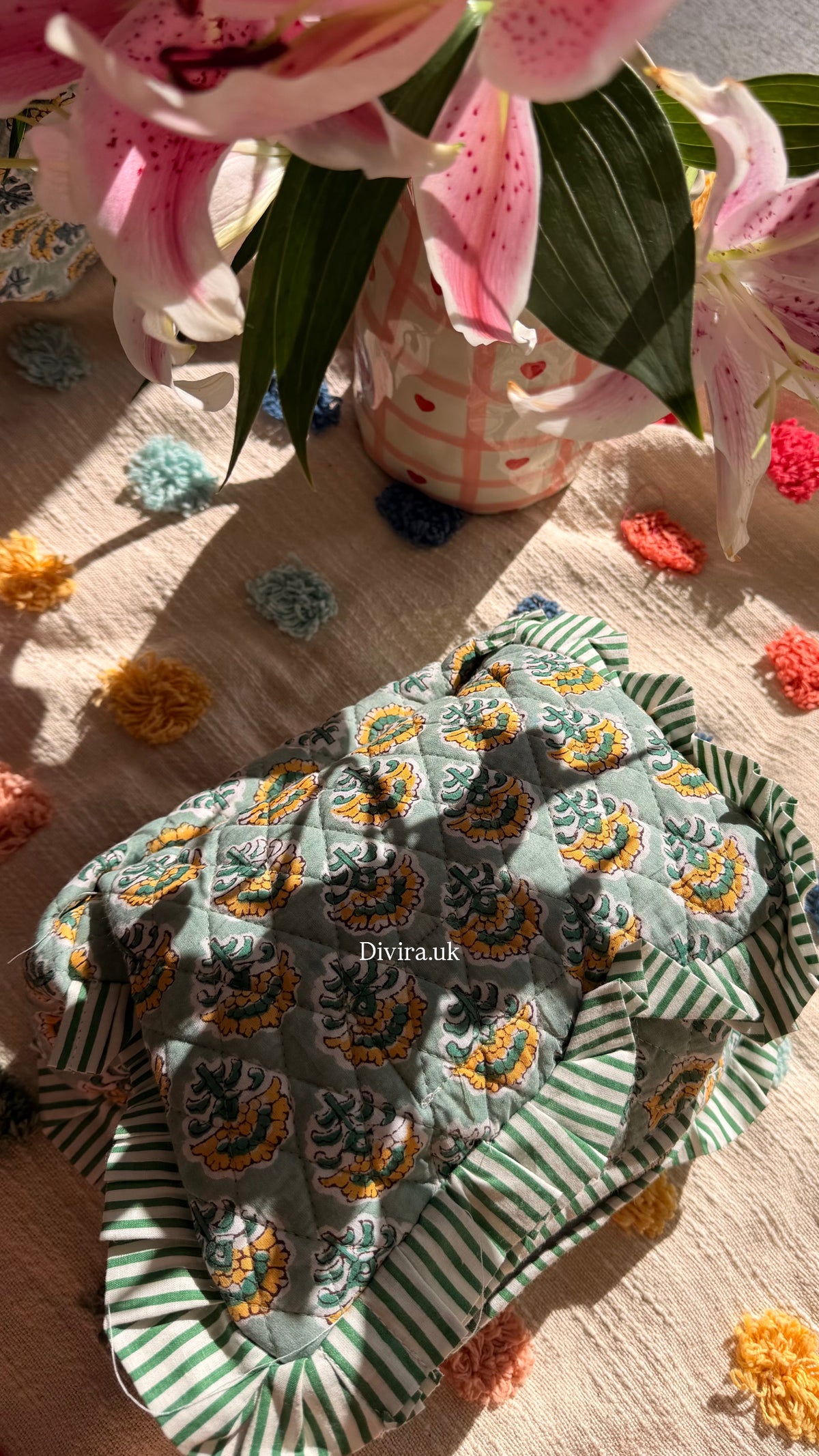 Ruffle Pouch