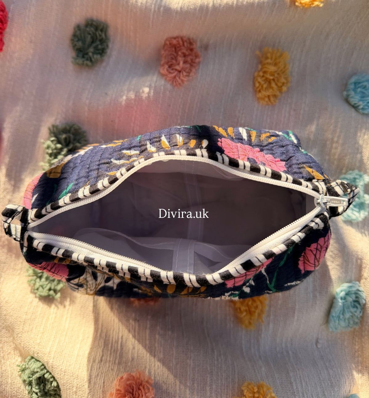 Navy Blue Pouch ( mini )