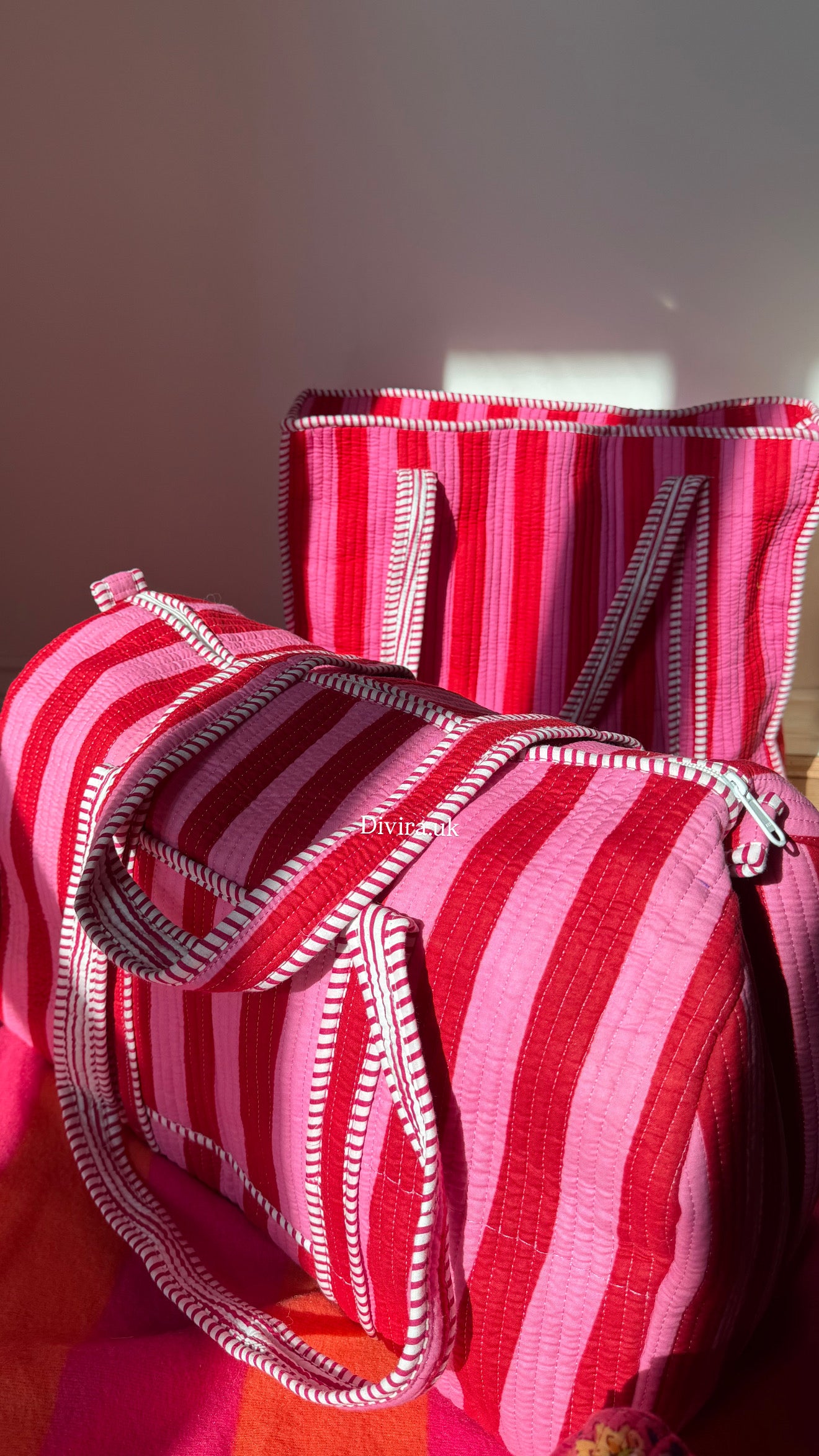 Stripes Weekend Bag