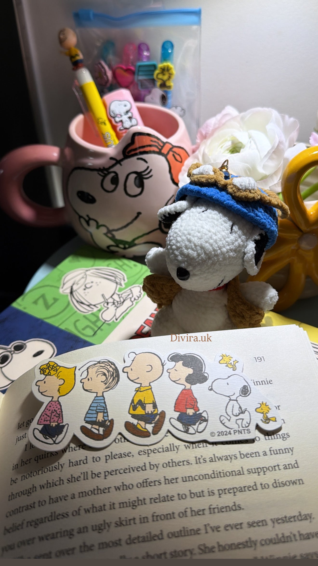 Snoopy Bookmarks Design 8