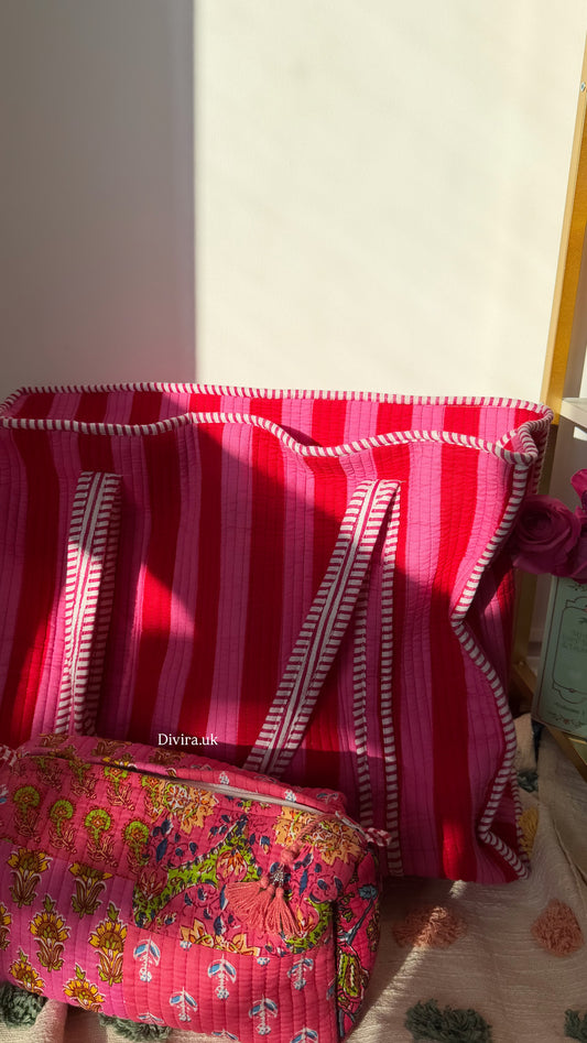 Combo 5 ( Large Tote and a washbag )