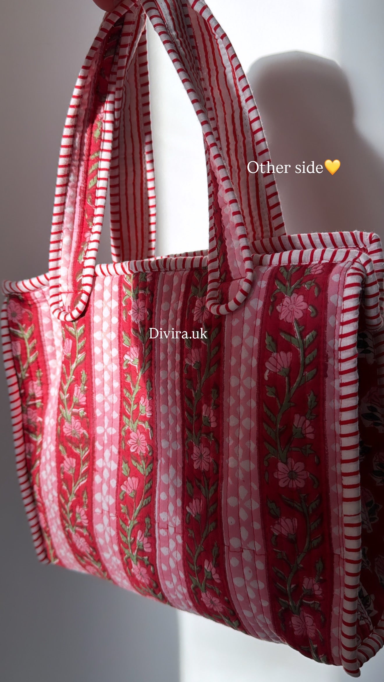Mini Tote Bag with zip ( two sided print )