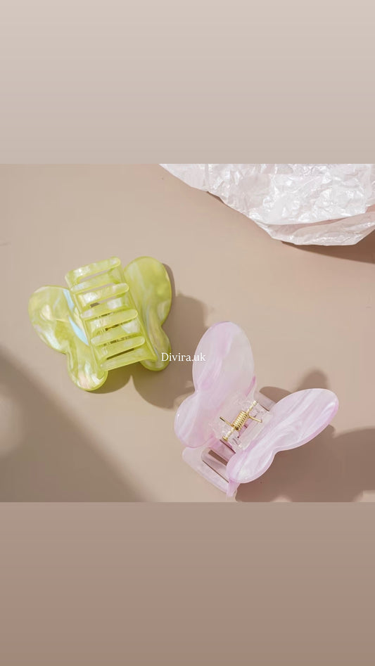 Butterfly Claw Clips🦋💛