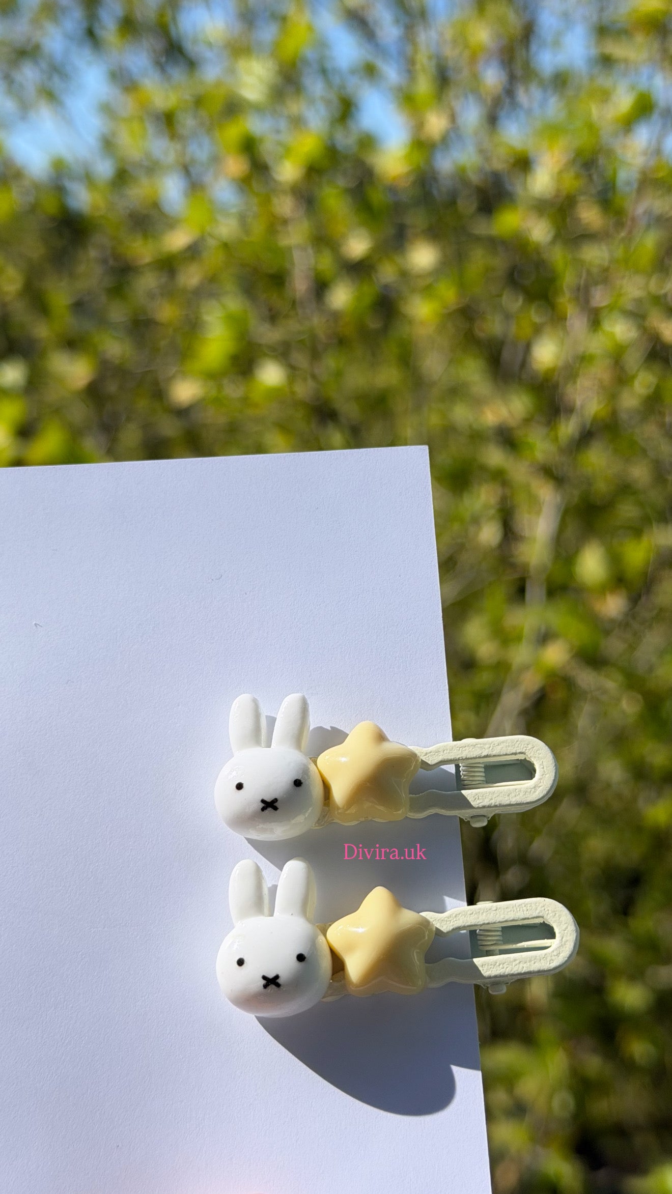 Miffy Hairclips🩵