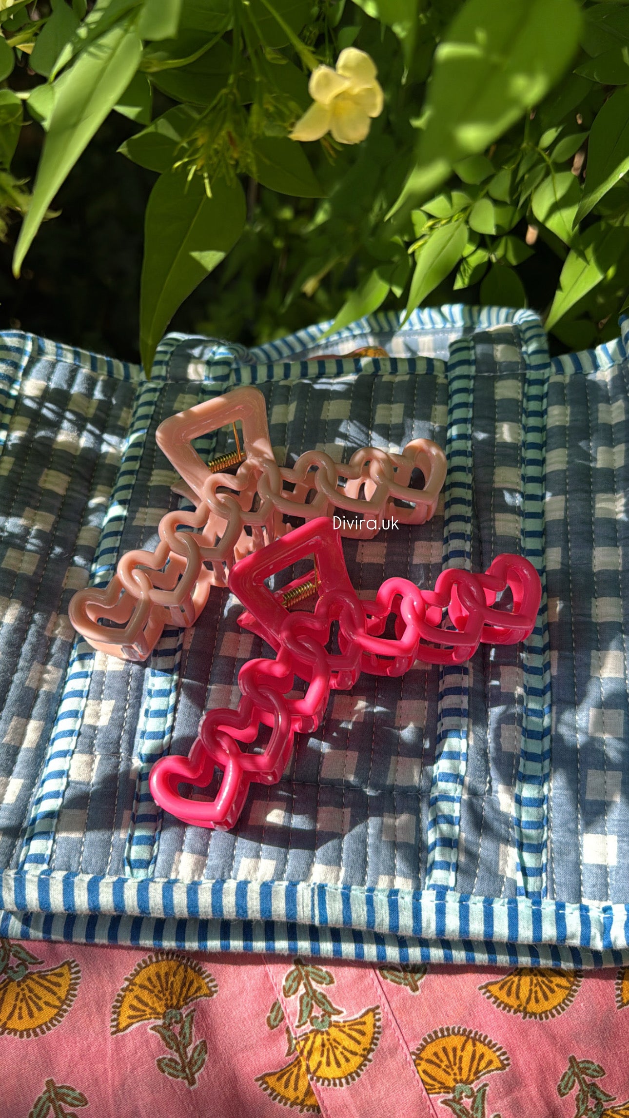 Heart Claw Clips