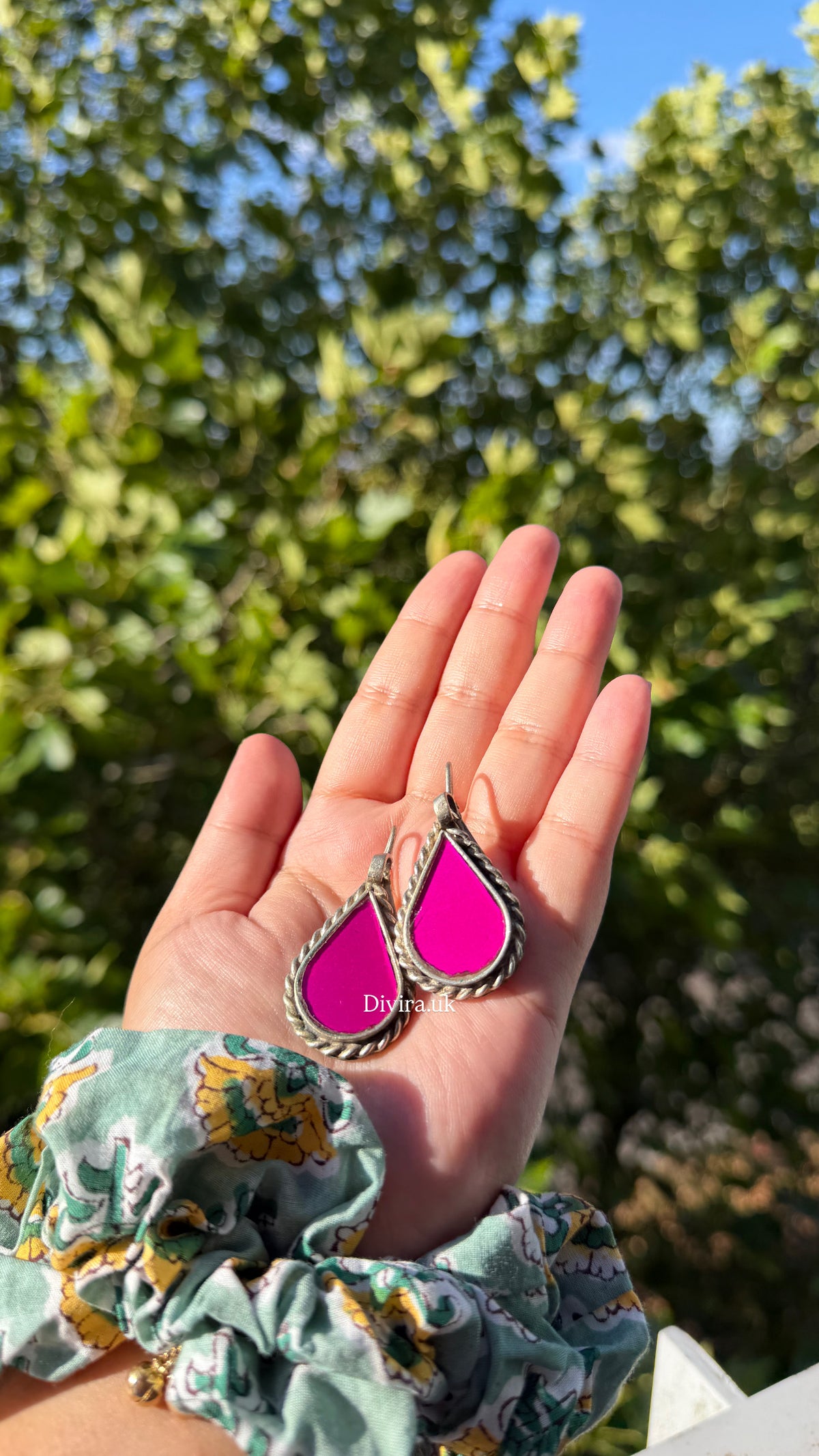 Pink Earrings