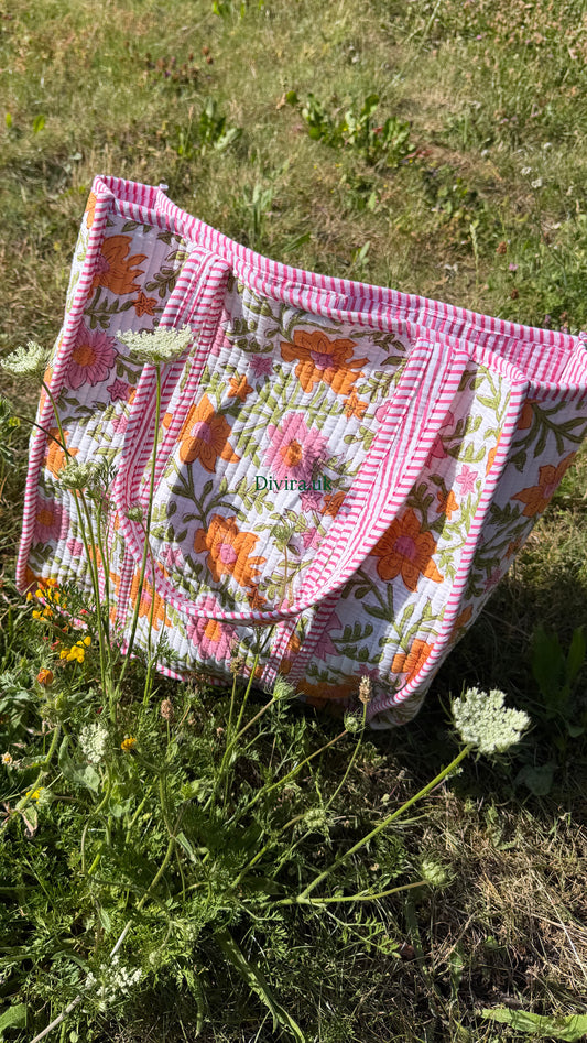 Large Floral Tote Bag🌸
