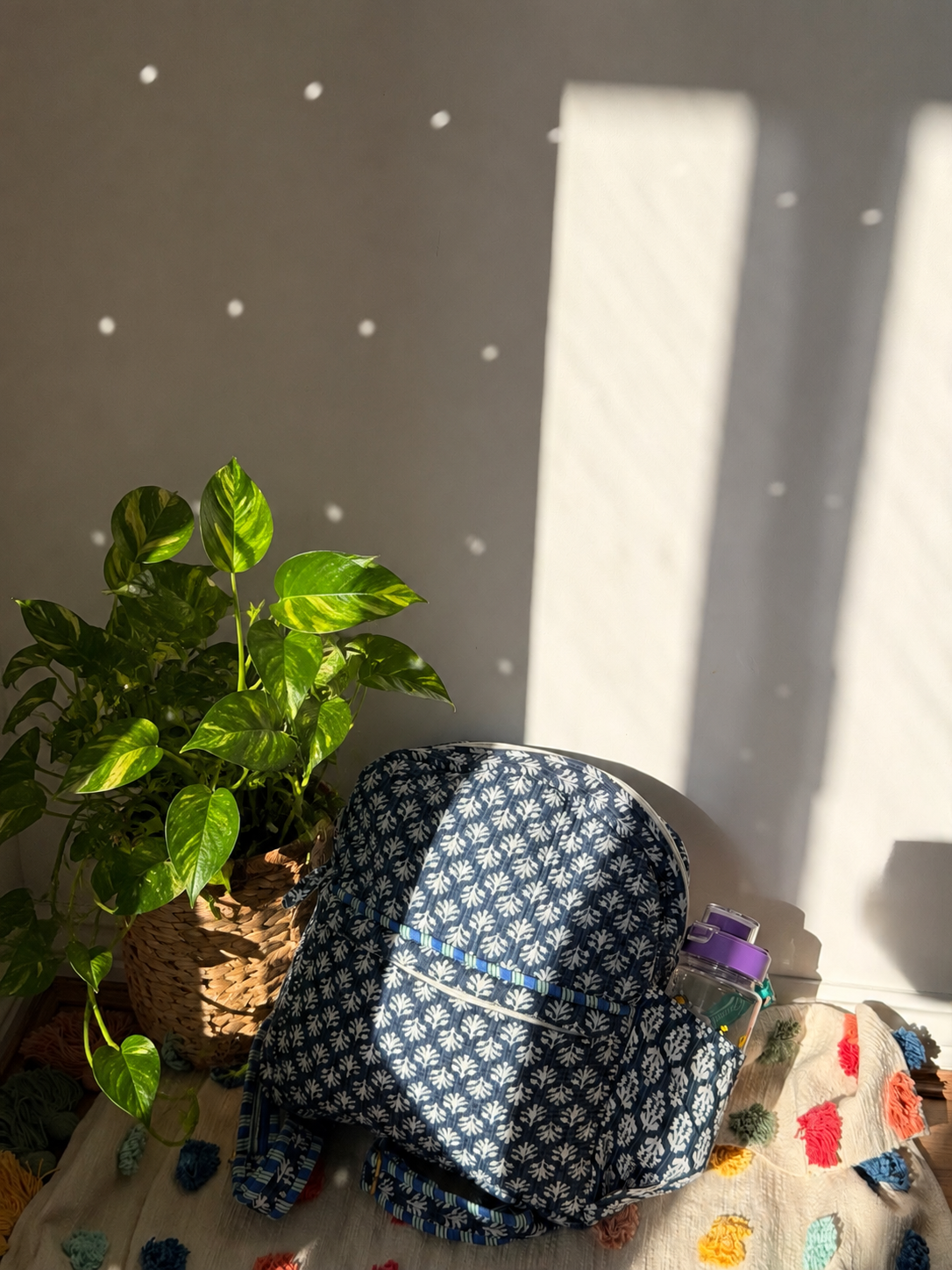 Quilted Backpack