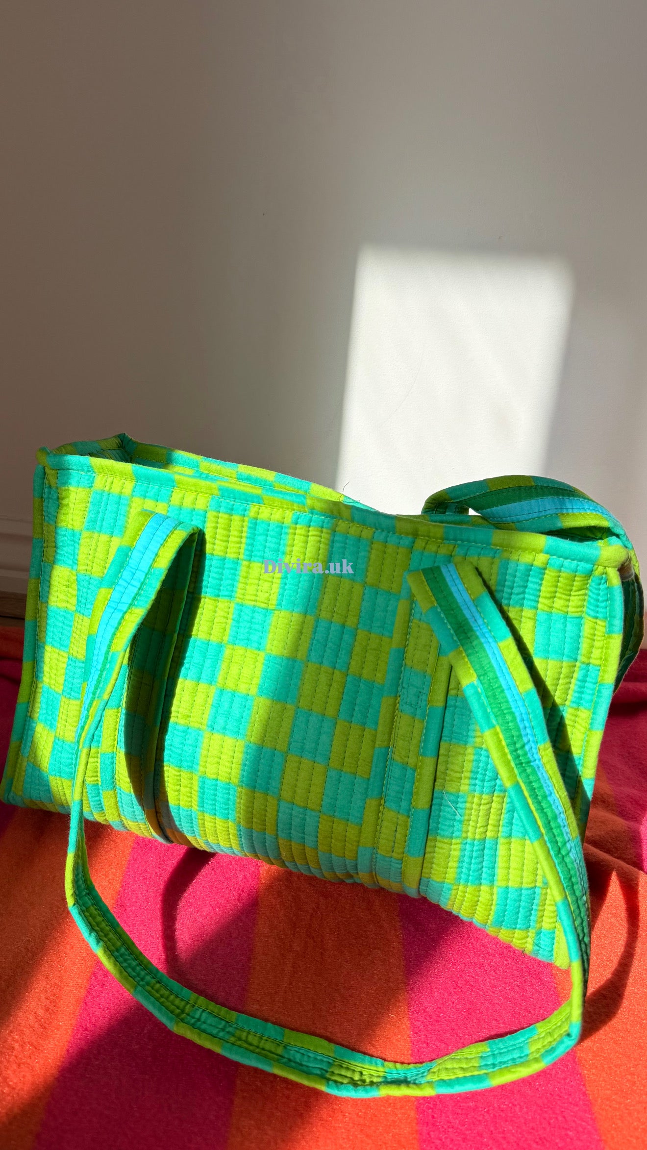 Green & Blue Tote