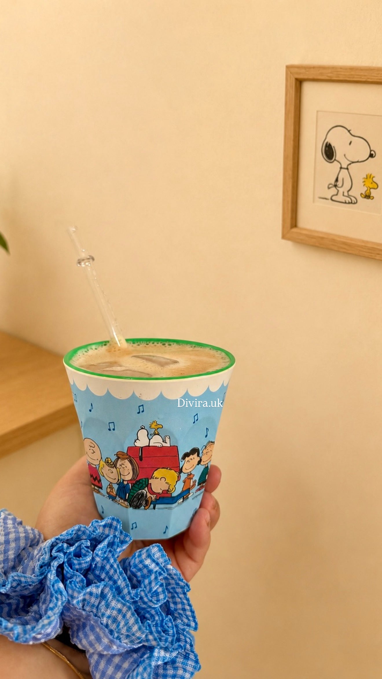 Melamine Snoopy Cup
