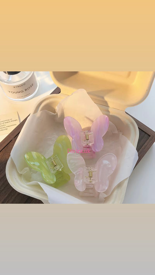 Butterfly Claw Clips🦋💛