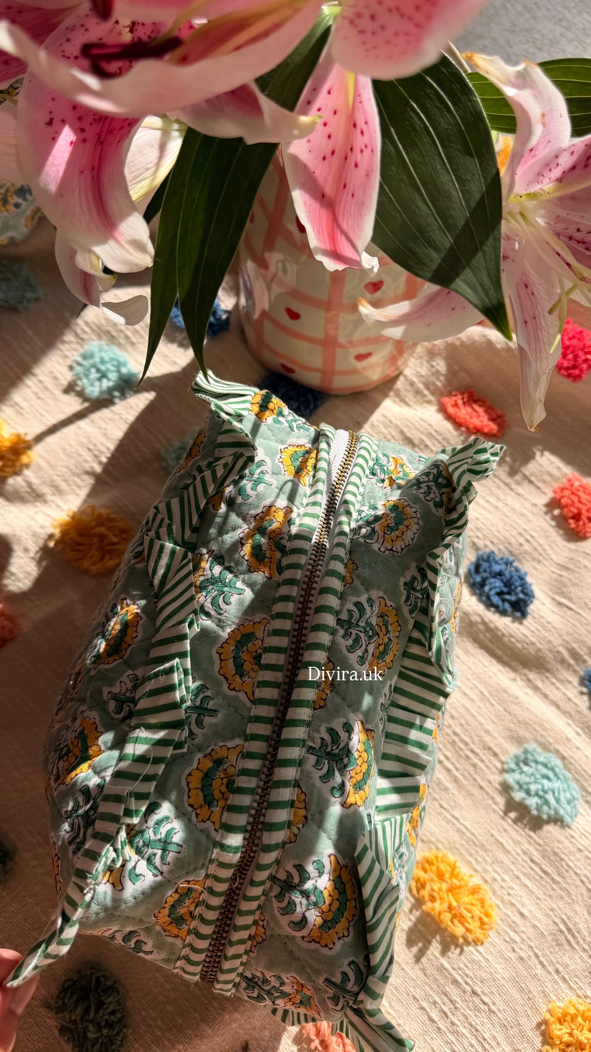 Ruffle Pouch
