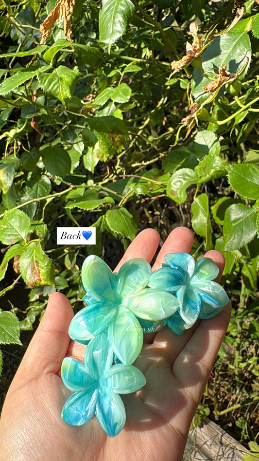 Blue Claw Clip