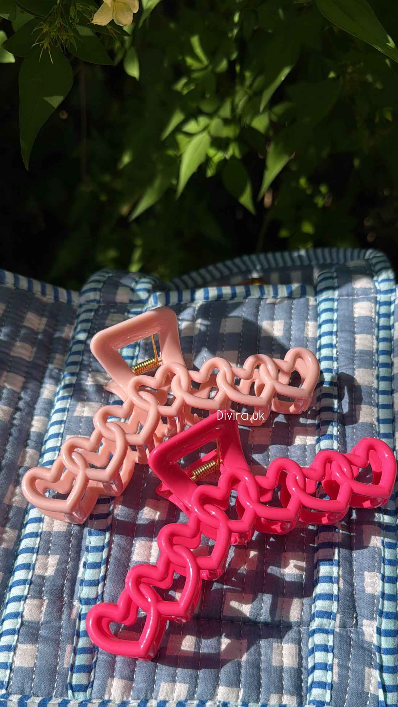 Heart Claw Clips
