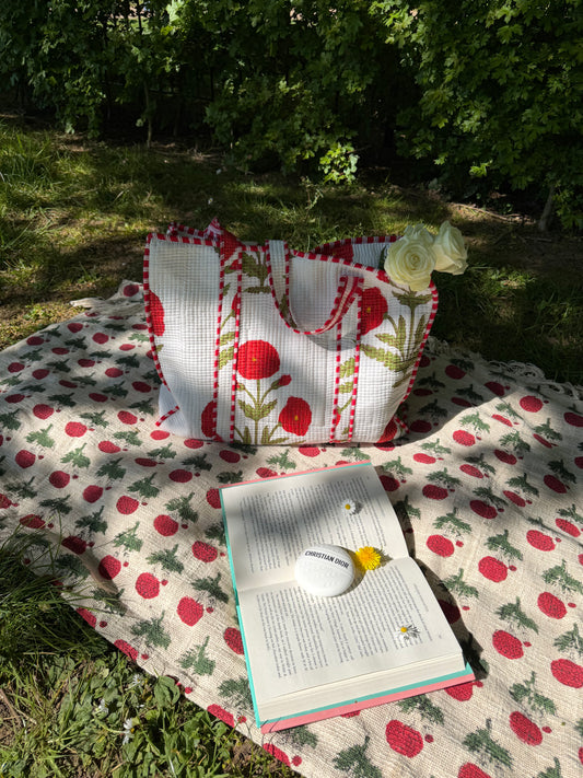 Combo 7 ( Weekend Bag and a large tote bag )