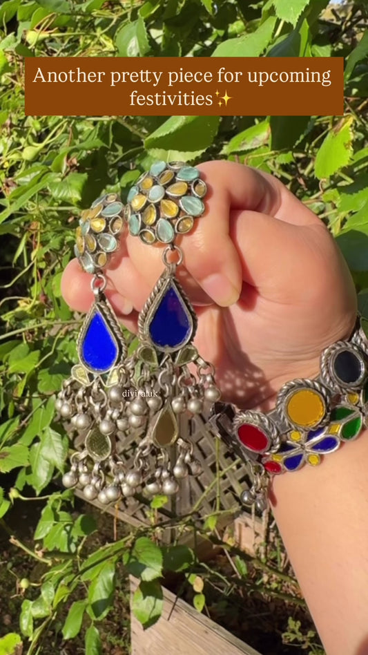 Blue Earrings