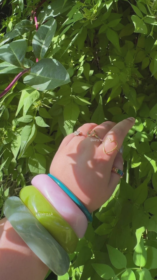 Gold Heart Ring ( Open ) ONLY