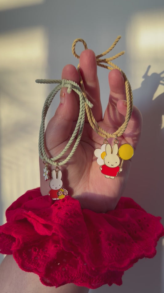 Miffy Scrunchies🩵⭐️ ( Pair )